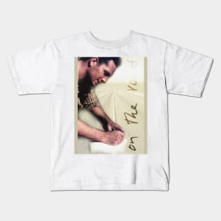 Jack Kerouac Collage Portrait Kids T-Shirt